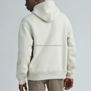 Sweats à capuche élégants pour hommes, coupe régulière personnalisée, polyester et coton avec impression, poche avant, sweats à capuche pour hommes pour une utilisation en extérieur - Product Image 2