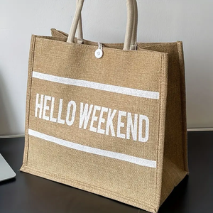 Durable Jute Bulk <b>Bags</b> for Heavy Duty Warehouse and Storage Applications - Product Image 3