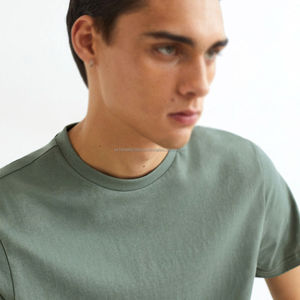 Camiseta Casual para Hombre al Por Mayor, Ropa Masculina Transpirable, Nueva Camiseta con Logotipo Personalizado, Camiseta Lisa - Product Image 5