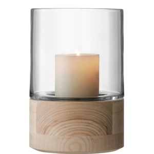 Bougeoir de mariage en métal antique grand candélabre vintage en cristal de verre centre de table de décoration de mariage de jardin - Product Image 1