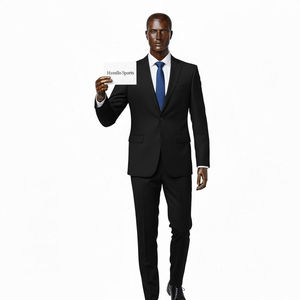 Traje de Hombre de Alta Calidad para el Trabajo, Traje Cruzado Profesional, Ropa Elegante y Delgada para Ocasiones de Negocios - Product Image 3