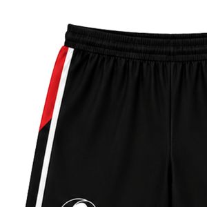 Men Black Red Basketball Shorts Sports Uniform <b>Athletic</b> Team Wear Training Match Apparel Performance Game Clothing Outdoor - Product Image 6