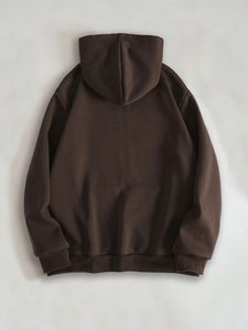 Trending Style Winter Men's Solid <b>Rhinestone</b> Hoodie High Quality 100% Cotton Oversized Fit Customizable Breathable <b>Hoodies</b> - Product Image 2