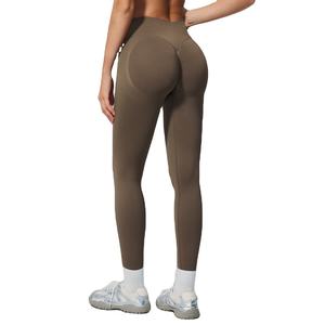 Pantalon de sport en promotion, leggings de yoga personnalisés, leggings de fitness taille haute moulants, leggings de course respirants pour femmes, pantalons de yoga grande taille - Product Image 6