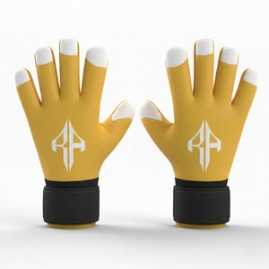 Gants de gardien de but unisexes de qualité supérieure, personnalisés, respirants, en matériau PU, avec protection des doigts et du pouce, RIVIAN ATLANTIC - Product Image 2