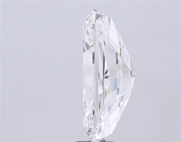 Diamant de laboratoire Ilois 15.01 CT, taille rectangulaire à coins coupés, taille brillant modifiée, couleur F, clarté VVS2, type CVD IIa, certifié IGI - Product Image 2