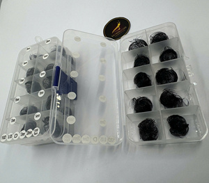 Extensiones de Pestañas de Alta Calidad, Bandejas de Pestañas de Longitud Mixta 7-15mm, Abanicos de Volumen Preformados 20D, Suministros de Pestañas al por Mayor Hechos a Mano - Product Image 2