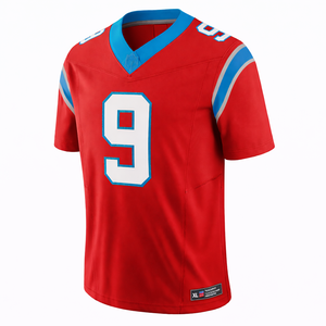 Camiseta de Fútbol Americano Personalizada, Unisex, 100% Poliéster, Tallas Grandes, para Equipos, Clubes, Ligas, Escuelas Deportivas, Uniforme Sublimado OEM - Product Image 6