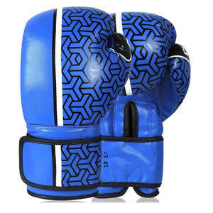 Gants de boxe et de MMA en cuir PU personnalisés de haute qualité OEM ODM, avec fermeture auto-agrippante et logo personnalisé, anti-humidité - Product Image 6