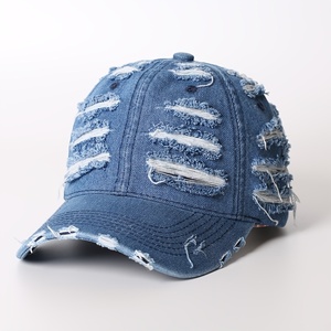 <b>Vintage</b> Distressed Dad Hat Washed Cotton Baseball <b>Cap</b> Adjustable Unstructured Low Profile Distressed Baseball <b>Cap</b> - Product Image 5