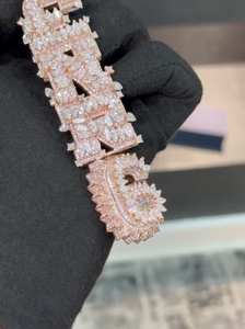 Couronne en argent 925 avec diamants de laboratoire, bijoux de luxe hip-hop arabe pour hommes, style audacieux streetwear, mode soirée, qualité supérieure, nouveau style - Product Image 3