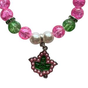 กำไลข้อมือสแตนเลส ดีไซน์ลายเท็กซ์เจอร์ สีชมพู สีเขียว เครื่องประดับแฟชั่น ของขวัญสุดหรู กำไลเสน่ห์สำหรับผู้หญิง - Product Image 4