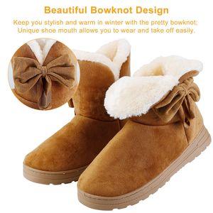 Stivali Invernali Super Morbidi a Metà Polpaccio per Donne, Scarpe con Fodera Calda in Peluche Ispessito - Product Image 5