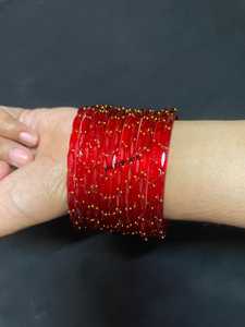 Wedding Jewellery Glass <b>Bangle</b> Set Traditional Bridal <b>Bangle</b> Wholesale Jewellery <b>Indian</b> <b>Bangle</b> Jewellery Resin Crafts - Product Image 4