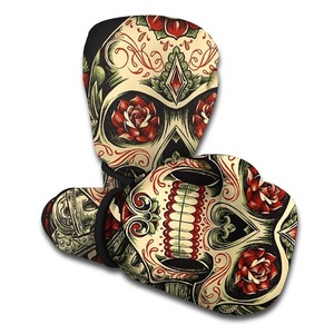 Gants de boxe Muay Thai MMA en cuir avec logo personnalisé - Imperméables et légers - Product Image 2