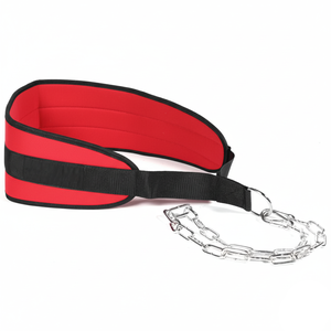 Cinturón de Neopreno de 9 mm con Cadena para Levantamiento de Pesas, Soporte Lumbar, Cinturones de Entrenamiento, Cinturones de Neopreno para Ejercicio Físico, Unisex - Product Image 1