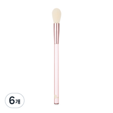Set di 6 Pennelli Illuminanti Vanillaco, Setole Sintetiche Rosa, Manico con Ghiera in Rame, per il Viso, Prezzo Scontato - Product Image 1