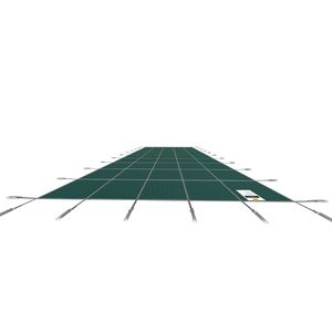 Telo di Copertura Rettangolare per Piscina Interrata 20x38 piedi, Rete Verde Solida per Piscina - Product Image 3