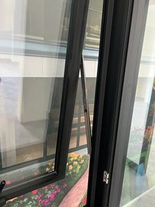 Ventana de Aluminio con Doble Acristalamiento, Motorizada, Resistente a la Intemperie, con Sensor de Lluvia, Aislamiento Térmico, para Exteriores de Hoteles - Product Image 3