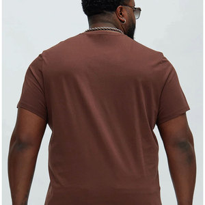 Nouveau design T-shirt de sport de compression anti-plis 100 % coton pour homme – T-shirt de fitness et de compression pour homme - Product Image 5