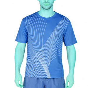 T-shirts pour hommes de haute qualité, respirants, en coton 300g, col en V, manches courtes, avec faible MOQ, nouveau modèle 2026, meilleur prix de gros - Product Image 4