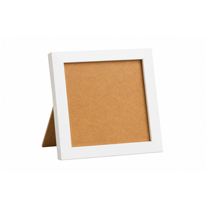 <b>White</b> <b>Square</b> Photo <b>Frame</b> Wooden Picture <b>Frame</b> Tabletop & Wall Hanging Home Decor - Product Image 1