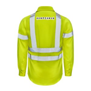 Men <b>Welding</b> FR <b>Shirts</b>-Customizable Low Price Hot Sale Men's Comfortable Cotton FR <b>Shirts</b> for <b>Welding</b> Men's New Style FR <b>Shirts</b> - Product Image 4