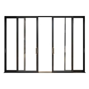 ประตูบานเลื่อนกระจกดีไซน์ทันสมัย ทนทาน กันน้ำ ทนความร้อน ผลิตจากวัสดุอลูมิเนียม เหมาะสำหรับบ้าน สำนักงาน อพาร์ทเมนต์ วิลล่า และโรงเรียน - Product Image 1