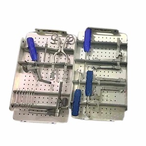 Ensemble d'instruments de chirurgie cervicale Caspar pour la colonne vertébrale, neurochirurgie orthopédique manuelle, acier inoxydable MOL, CE - Product Image 2