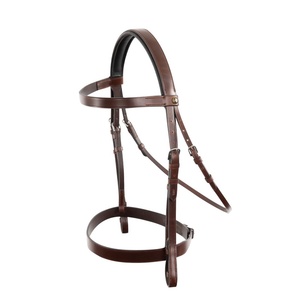 Bridas de Cuero de Alta Calidad para Montar a Caballo con Logotipo Personalizado, Venta al por Mayor Directa de Fábrica a Bajo Precio - Product Image 1