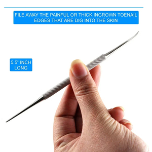 Juego de instrumentos de podología de acero inoxidable: Nuevo cortaúñas, lima y pinza para uñas, del mejor proveedor - Product Image 6