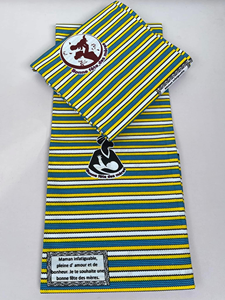 ผ้าฝ้ายพิมพ์ลายแอฟริกัน ดีไซน์ตามสั่ง สไตล์ไนจีเรีย ผู้ผลิต OEM ODM สำหรับงานตัดเย็บแฟชั่น งานอีเว้นท์ และของตกแต่งบ้าน - Product Image 4