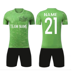 Uniforme de Entrenamiento Deportivo para Adultos Hecho en Pakistán, Conjunto de Uniforme de Fútbol con Corte Automatizado, Camiseta y Pantalones Cortos - Product Image 1