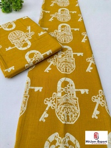 Tissu Popeline Léger 100% Polyester Imprimé Wax Ankara du Ghana de Qualité Supérieure, Fabrication Textile Personnalisée OEM ODM pour la Mode et l'Habillement - Product Image 6