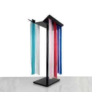 แท่นโชว์วิกผมอะคริลิคใสแบบสองด้านทันสมัยสำหรับร้านทำผม - Product Image 5