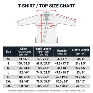 Kimono de Jiu-Jitsu traditionnel en coton lourd unisexe blanc - Product Image 6