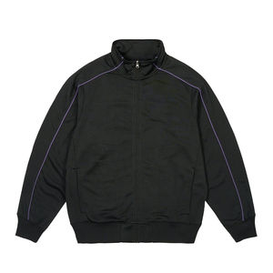 Ensemble de survêtement personnalisé zippé pour homme avec passepoil, tenue de sport décontractée, combinaison, survêtements en coton vierges pour femme - Product Image 2