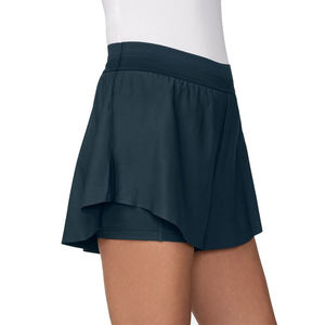 Jupe de tennis sportive respirante à taille mi-haute personnalisée avec poches pour femmes, en tissu tricoté Spandex/Polyester - Product Image 5