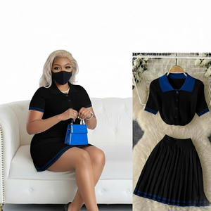 Conjunto de faldas personalizadas OEM más vendidas para mujer, top corto con capucha y estampado de logotipo informal, conjunto de faldas con capucha para invierno - Product Image 4