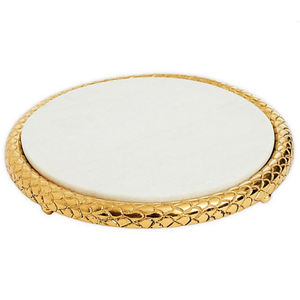 ชุดถาดตกแต่งอะลูมิเนียมคุณภาพสูง รูปทรงพิเศษ สีเงินขัดเงา จำนวน 3 ชิ้น สำหรับตกแต่งบ้าน - Product Image 2