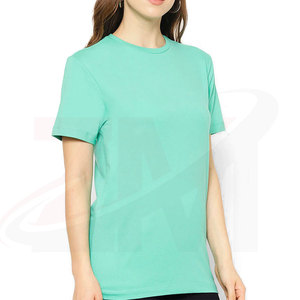 T-shirt femme 100% coton, personnalisez votre propre logo, respirant, au prix le plus bas - Product Image 2