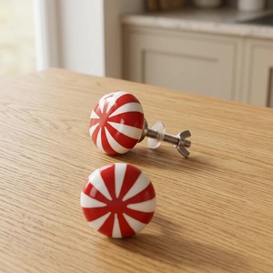 Handmade Resin Lollipop <b>Door</b> <b>Knobs</b> Pull Handles Modern Versatile for Cabinet Bedroom Bathroom Living Room Drawer Home Office - Product Image 1