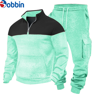 Chándal Deportivo para Hombre, Nuevo Estilo, Hecho a Medida, de la Mejor Calidad, Cómodo, Transpirable, con Bloques de Color, Informal, para Actividades al Aire Libre - Product Image 2