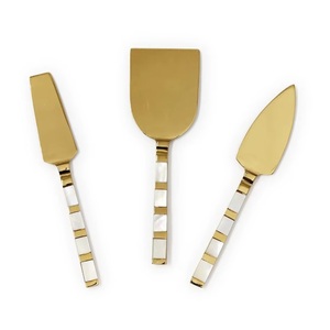 Elegant <b>Cheese</b> <b>Knives</b> <b>Set</b> Metal Black Finished Cake Cutting <b>Knife</b> Server Spreader Spatulas High Quality Steel <b>Cheese</b> <b>Knife</b> <b>Set</b> - Product Image 5