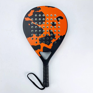 Raquette de paddle en fibre de carbone, design personnalisé OEM professionnel, haute puissance, contrôle, raquette de tournoi, raquettes de paddle légères - Product Image 5