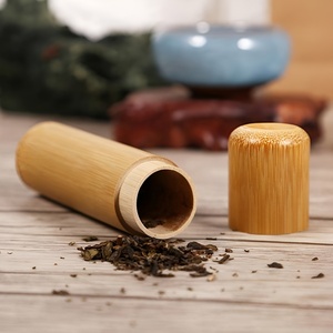 Boîte de tube d'emballage pour thé, prix le plus bas, tubes en bambou naturels, emballage avec couvercle, boîtes en gros, produit au Vietnam - Product Image 3