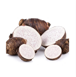 Racines de taro pelées et coupées en tranches, surgelées - Product Image 1