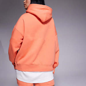 Sudadera con Capucha Extra Grande para Mujer, Cómoda, Personalizable (OEM), Invierno, a la Moda, Talla Grande, Informal, Transpirable - Product Image 6