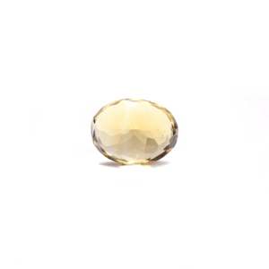 Certified Natural Citrine 3.3 Carat Fine Yellow Orange Gemstone 10mm for Jewelry Making - Product Image 2