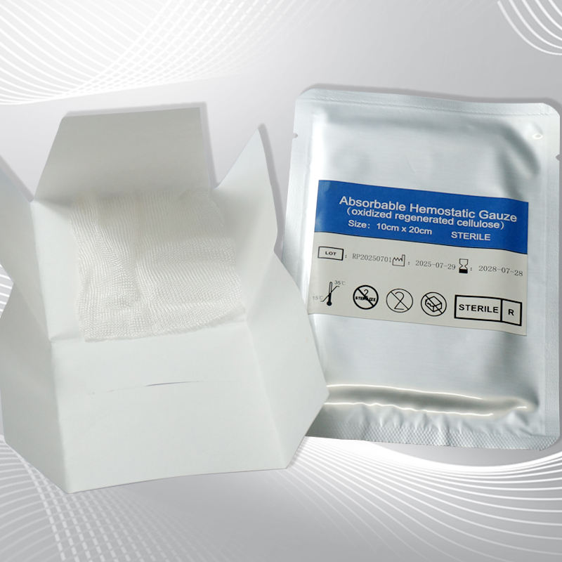 Sterile ORC Knit Absorbable Hemostat Oxidized Regenerated Cellulose ...